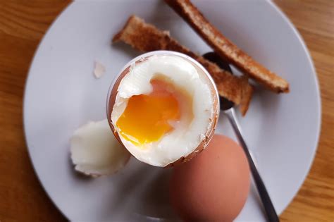 perfect soft boiled eggs test kitchen|soft boiled egg in microwave.